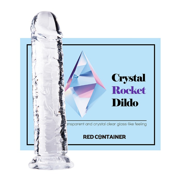 Crystal Rocket Dildo (S / M / L)